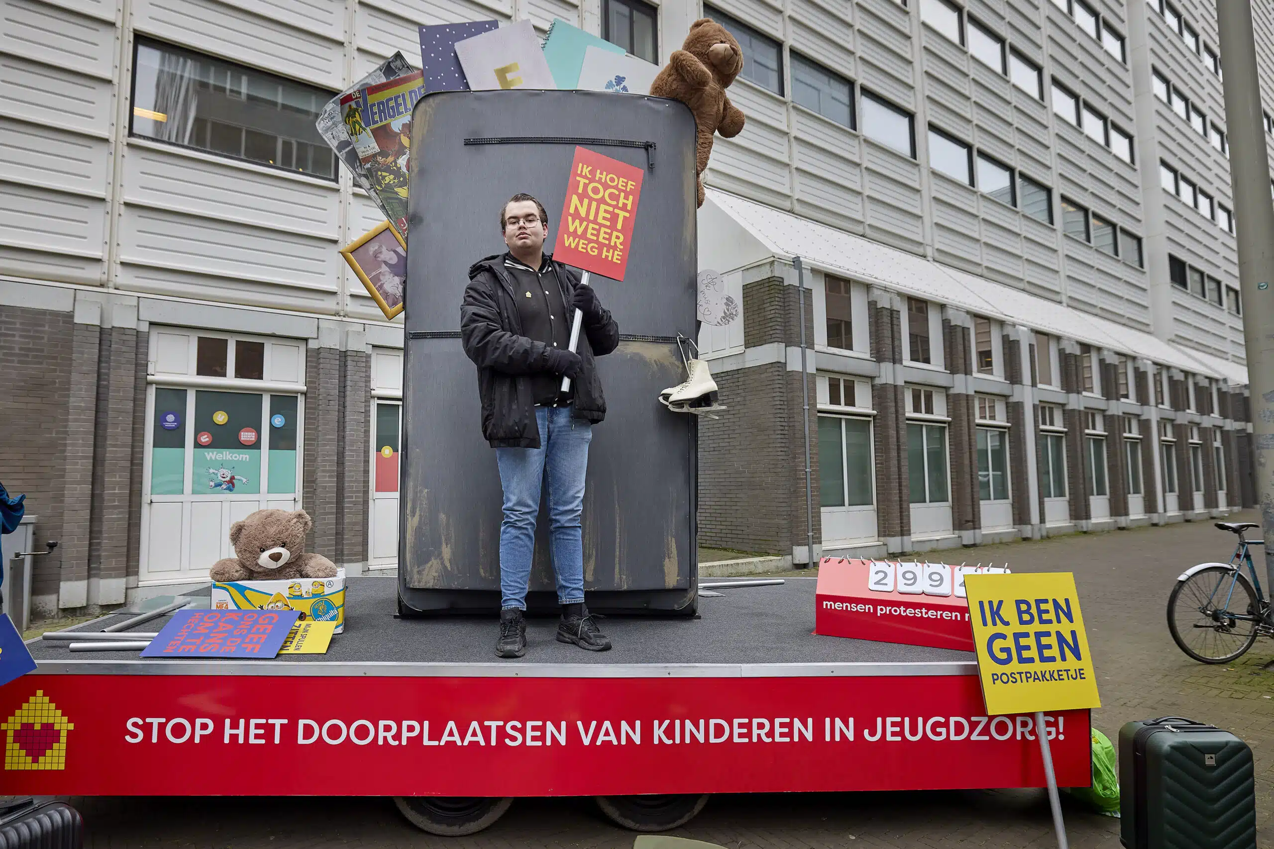 “Ik leefde continu in angst om weer te moeten verhuizen.